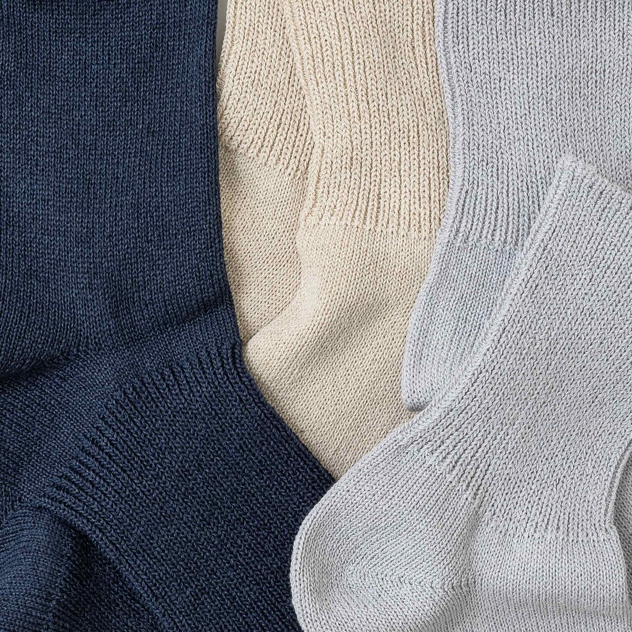 Cotton quarter crew socks