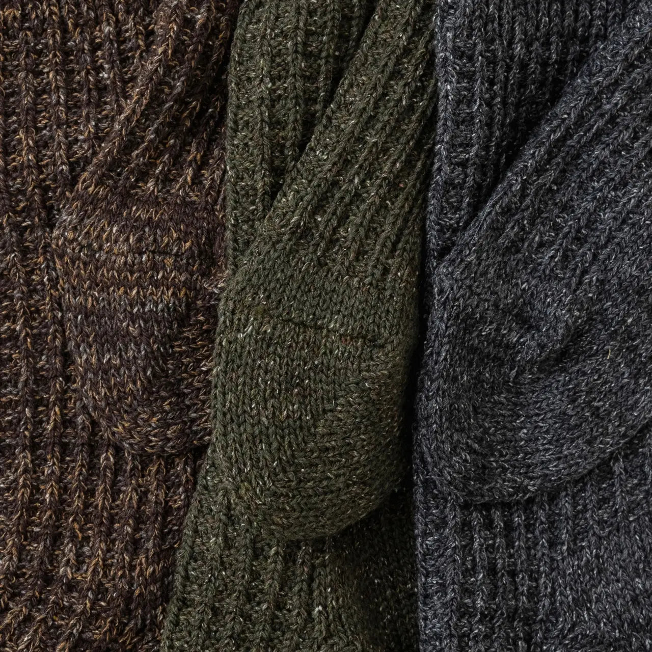 Tweed wool boot socks